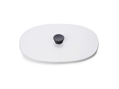 Tapa para bandeja 26x18,5 cm Blanca Caractere Culinaire
