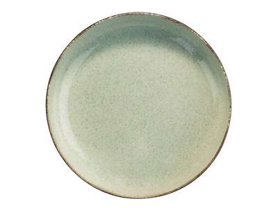 Plato hondo  20 cm Perla verde