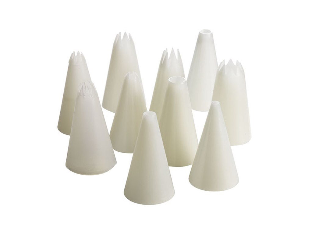 Juego de boquillas 13 boquillas en diferentes tamaños y formas