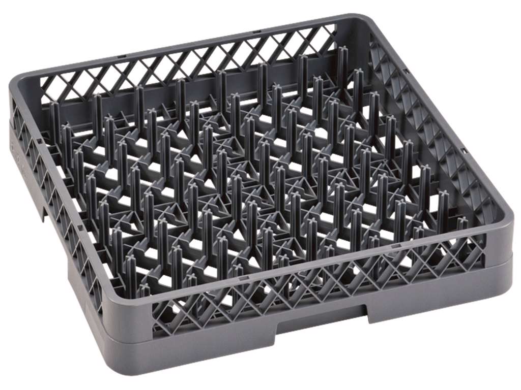 Bandeja de lavado t. Platos 64 Muescas Gris