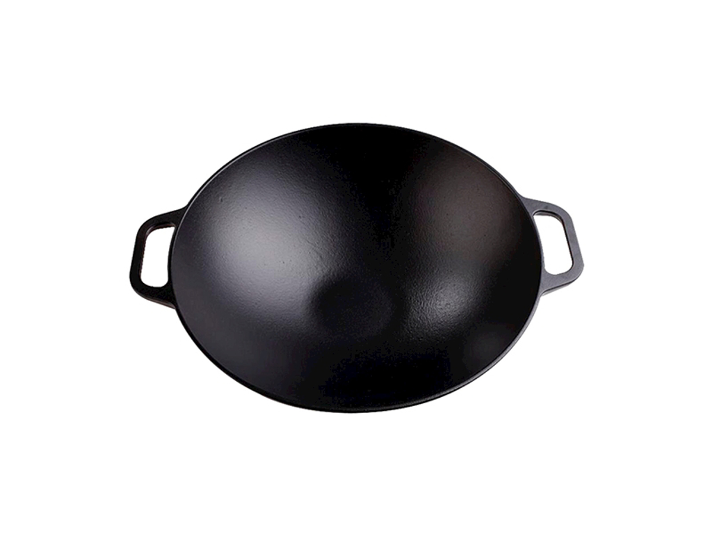 Wok, 36 cm, Victoria, hierro fundido