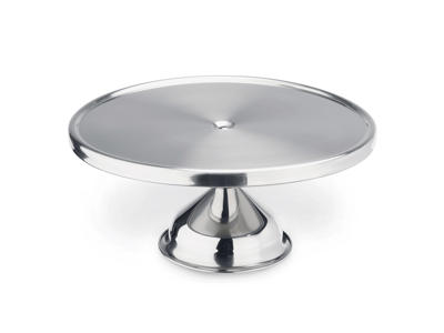 Plato de pastel con pie Crom 30cm H 14,5 cm