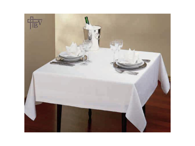 Mantel blanco 140x240 cm 100 % algodón