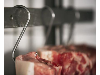 S-hook, inoxidable 100 x 4 mm