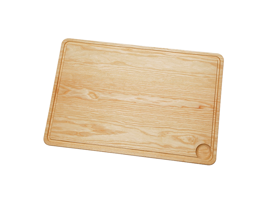 Tabla de cortar en fresno, 60x40x2 cm