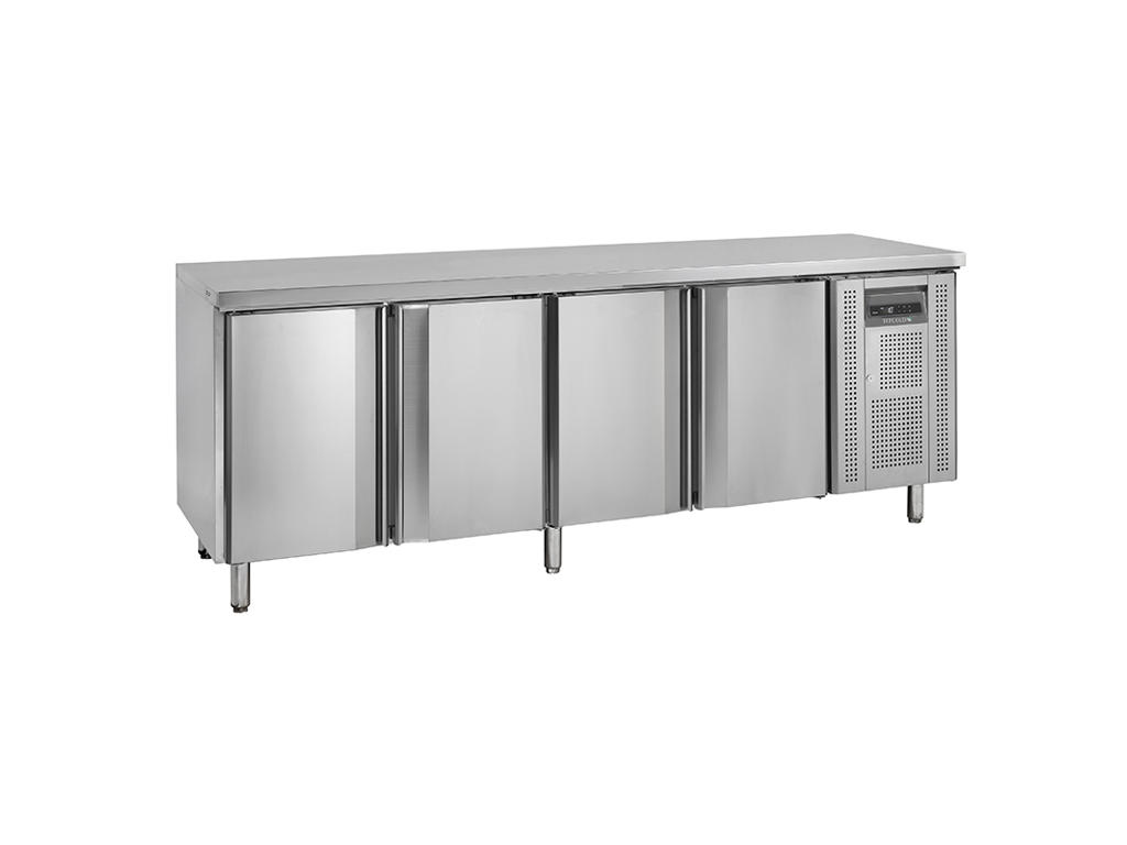 Mostrador refrigerado 4 puertas 1/1 GN -2/+10