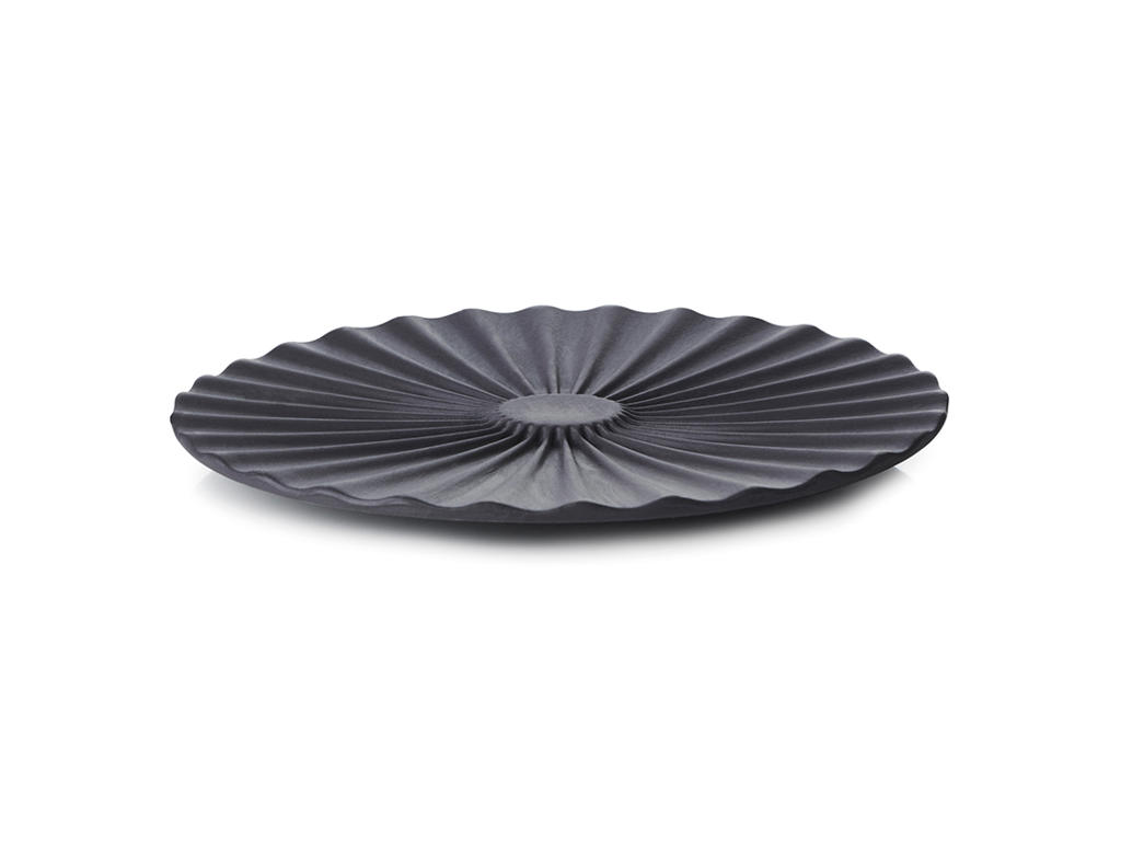 Plato 14 cm Negro Liso Pekoe