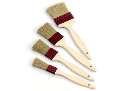 Pincel plano 70 mm con mango de plástico