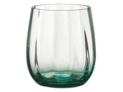 Vaso de vidrio Sholm verde 2 piezas 30 cl