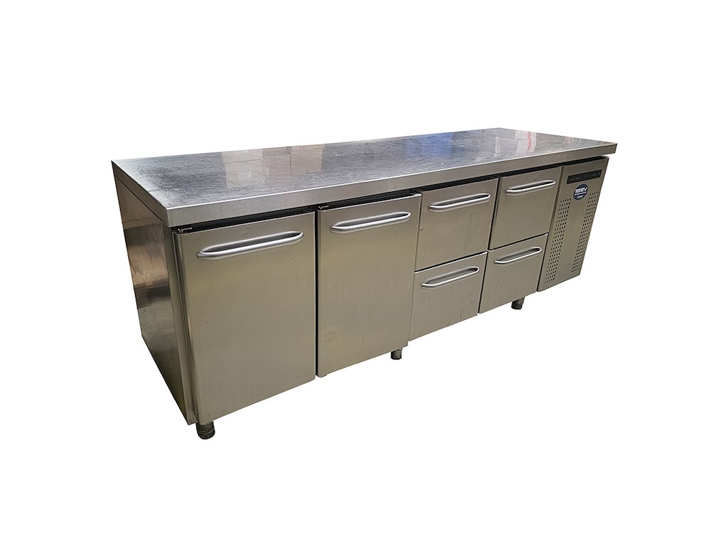 Brugt Køledisk 2 låger 4 skuffer K2R3