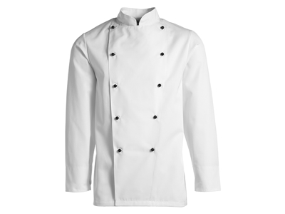 Kentaur Chaqueta de Chef Hombre Blanca con manga larga