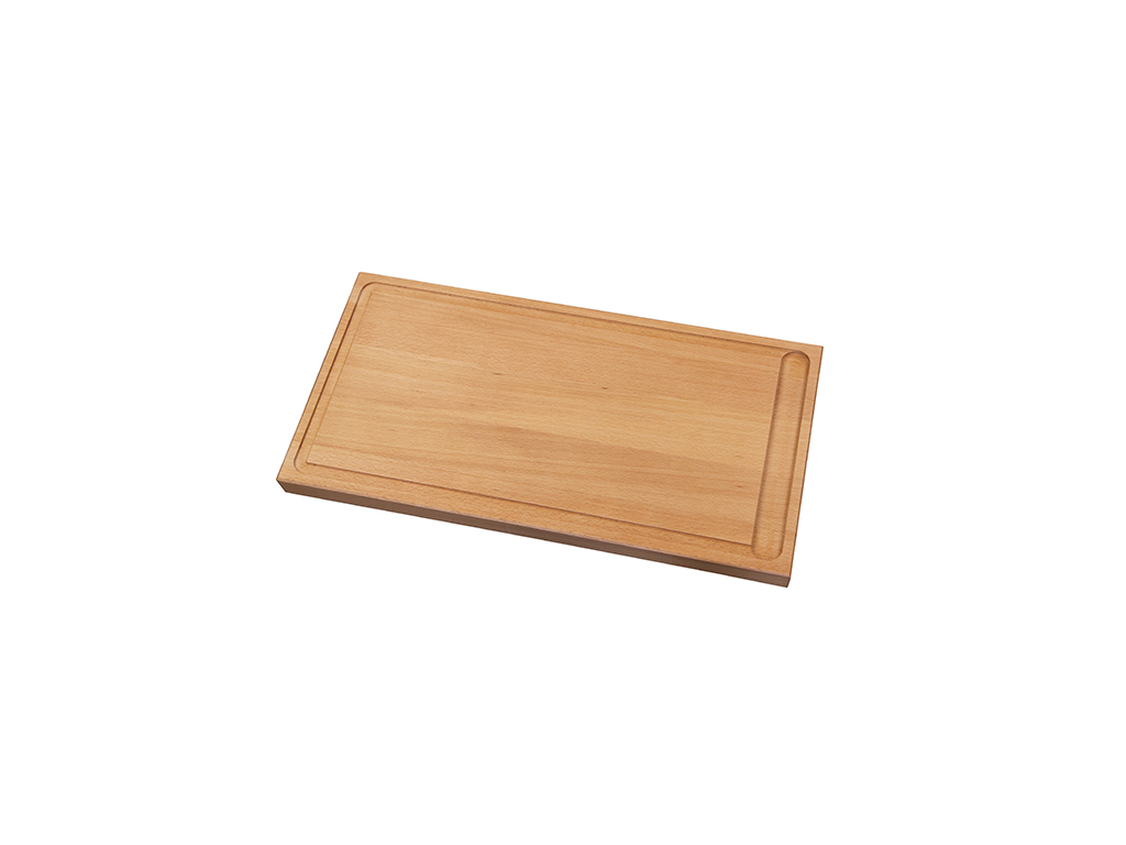 Tabla de cortar de madera CON ranura 60x30x4 cm