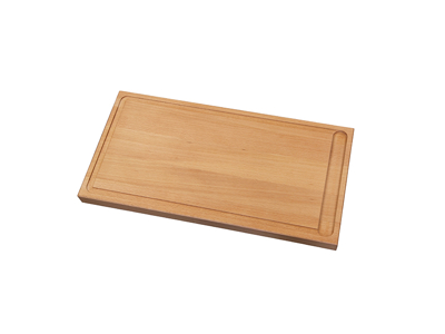 Tabla de cortar de madera CON ranura 60x30x4 cm