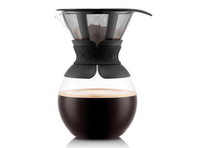 Cafetera Pour Over Negra 8 tazas