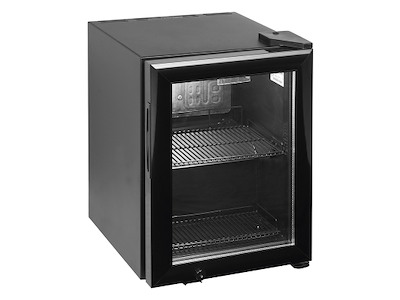 Refrigerador de exhibición 20 ltr. Mesa Negro 2-10C