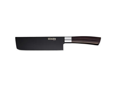 Cuchillo de cocina, 17 cm, Senjen Black