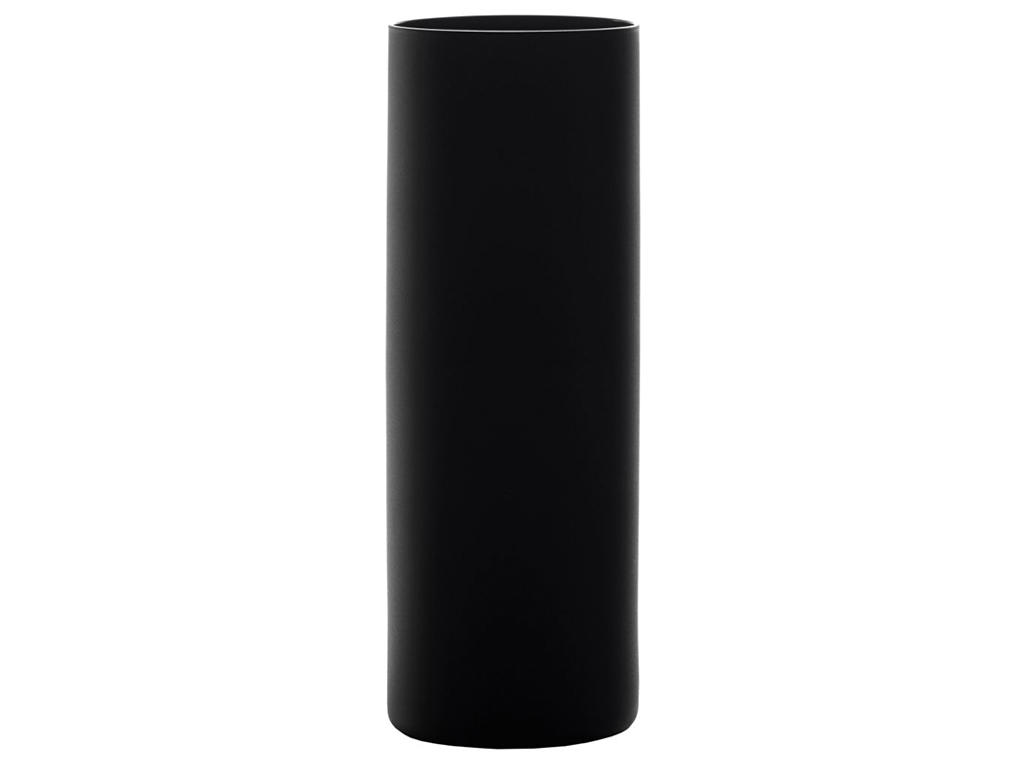 Vaso de vidrio negro tamaño 32cl - 167x60mm