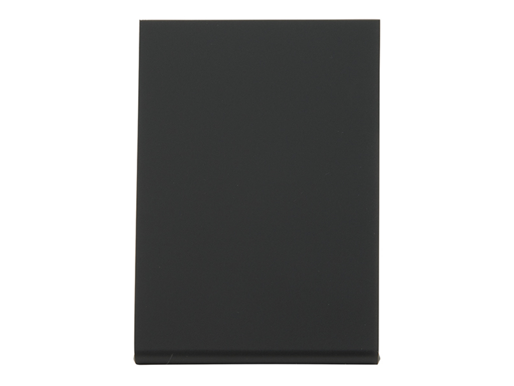 Tablero de mesa en forma de L 11,5x7,5x4,5 cm negro