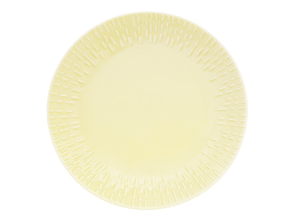 Tallerken 21 cm Confetti Lemon