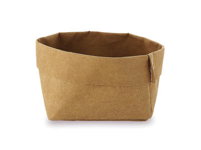 Cesta de pan Pequeña 12x12x15 cm Marrón Inspired By