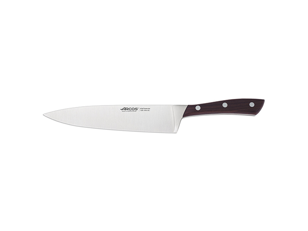 Cuchillo de cocina, 20 cm, Arcos Natura