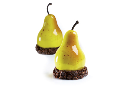 Molde de silicona TuttiFrutti 20x90 ml Pera