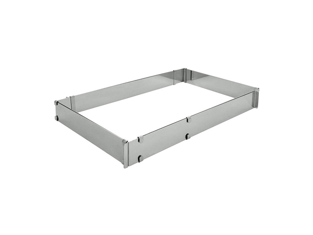 Molde para hornear cuadrado ajustable 43-84/29-56cm
