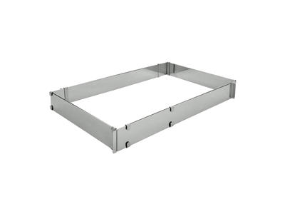 Molde para hornear cuadrado ajustable 43-84/29-56cm