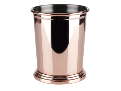 Taza sin asa brillante cobre 8,5 cm 35 cl
