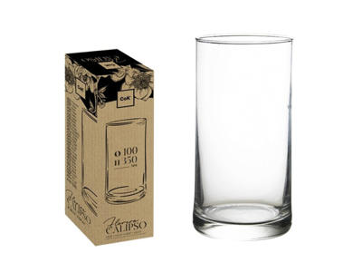 Jarrón Vidrio 100 mm H: 350 Calipso