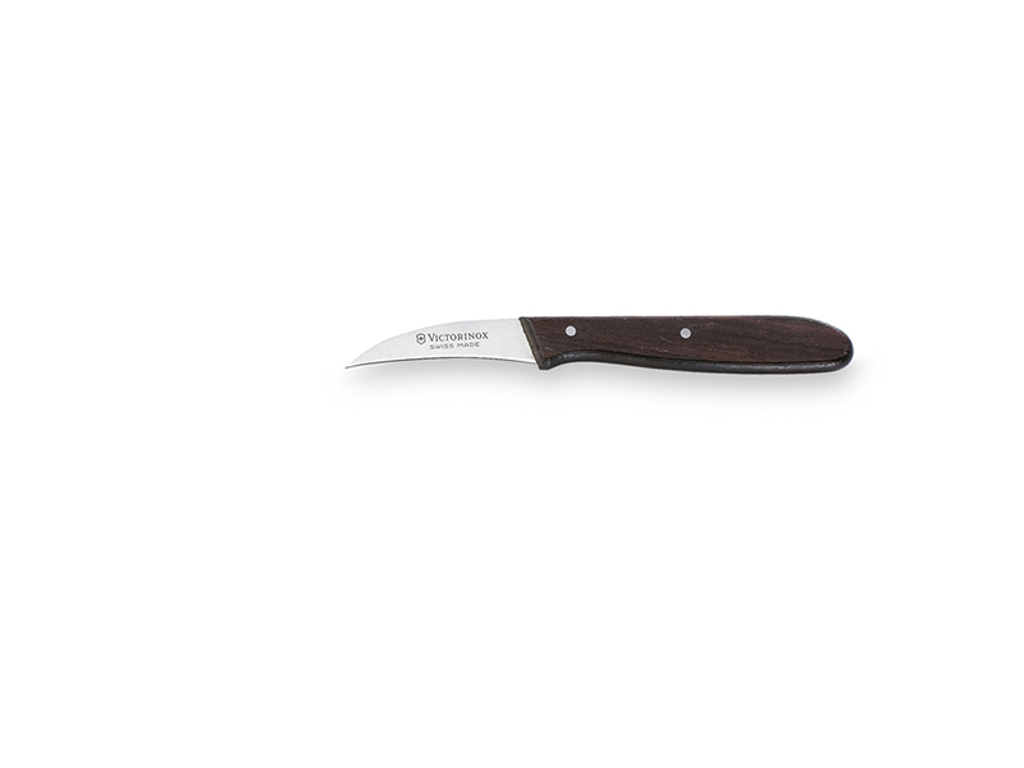 Cuchillo de tournier, 6 cm, Victorinox, mango de madera