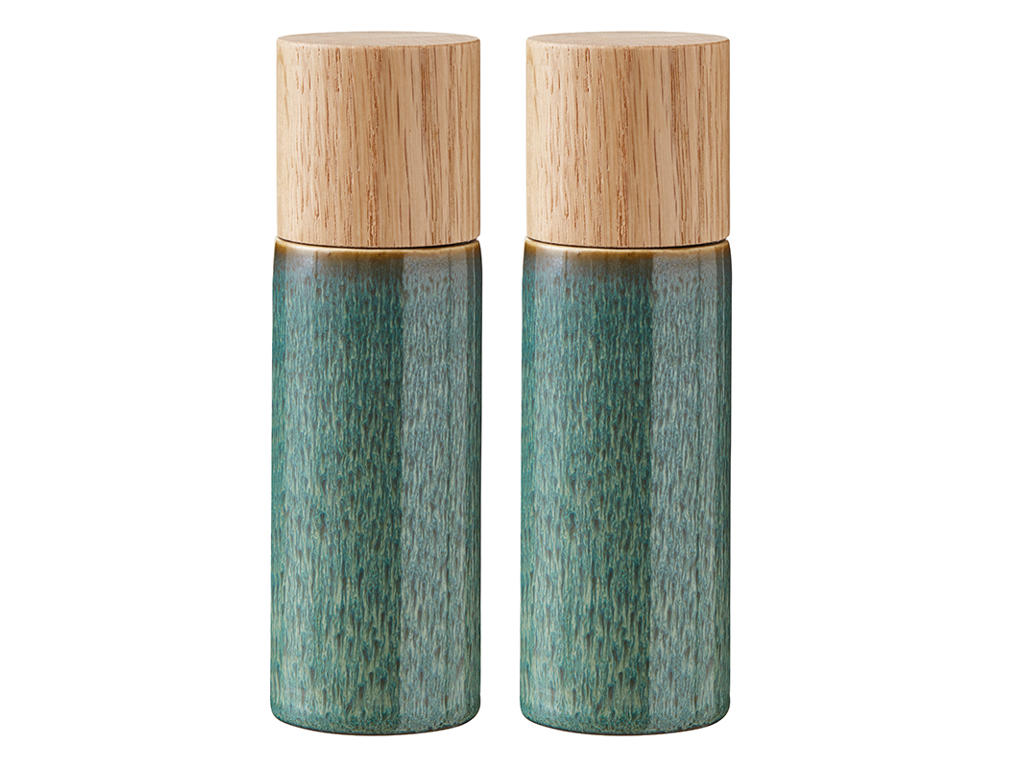 Juego de Sal y Pimienta 17 cm Verde BITZ
