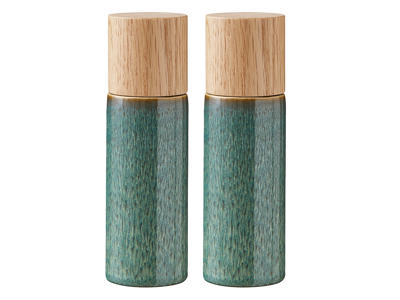 Juego de Sal y Pimienta 17 cm Verde BITZ