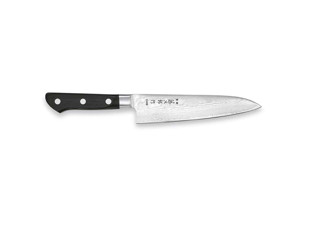 Tojiro Pro Cuchillo de Cocina, 18 cm, damasquinado, 63 capas