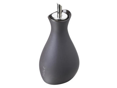 Botella de aceite con vertedor 8x8 cm Pizarra Líquida