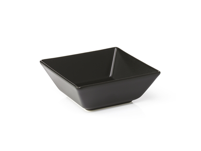 Cuenco cuadrado Quadro 13x13 cm Negro