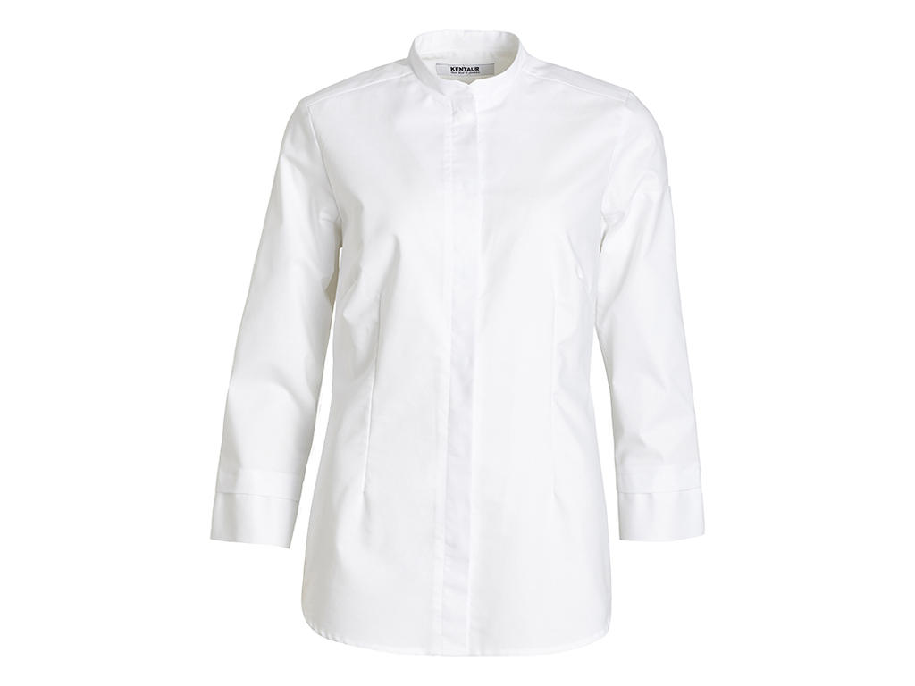 Kentauer Oxford Camisa Blanca Mujer 7/8 manga
