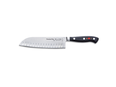 Cuchillo Santoku, F. Dick Premier Plus, 18 cm, con corte de aire