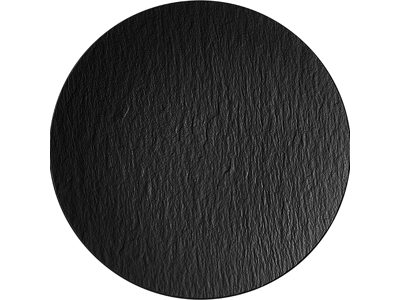 El plato The Rock negro 32 cm