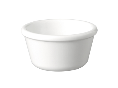 Bol de melamina blanco Ø 7,5 cm, H: 4 cm