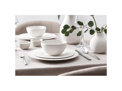 Fabricar Rock blanco dip cuenco