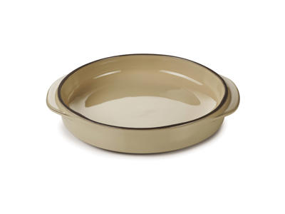 Plato 16x14 cm Beige Caractere Culinaire