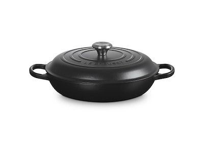 Olla mate negra 30cm