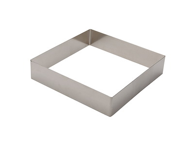 Molde para Hornear Cuadrado de Acero Inoxidable