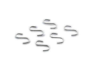 S-ganchos 6 pcs para barra de cocina