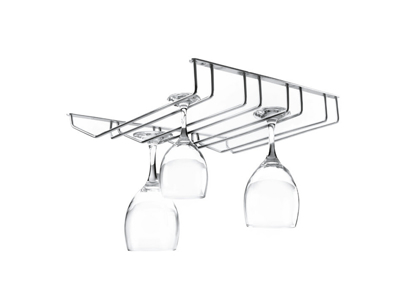 Soporte de vidrio RF 4 filas 34x40 cm