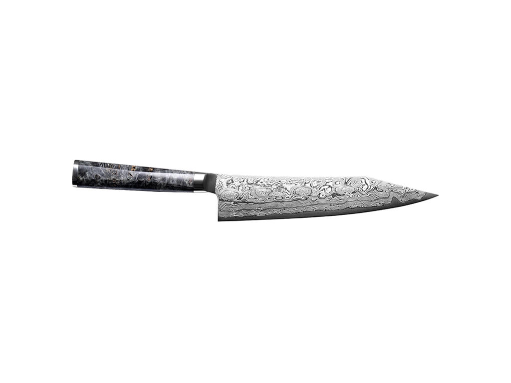 Cuchillo de cocina Oukoku Ryu 210 mm 99 capas