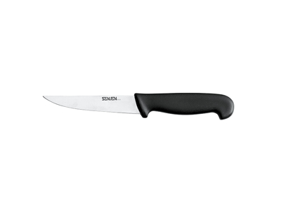 Cuchillo de hierbas, 10 cm, Senjen Basis, negro