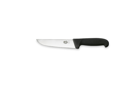 Cuchillo de carnicero, 16 cm, Victorinox Fibrox, negro