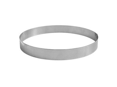 Anillo de hornear perforado  18cm H 3,5cm Gobel